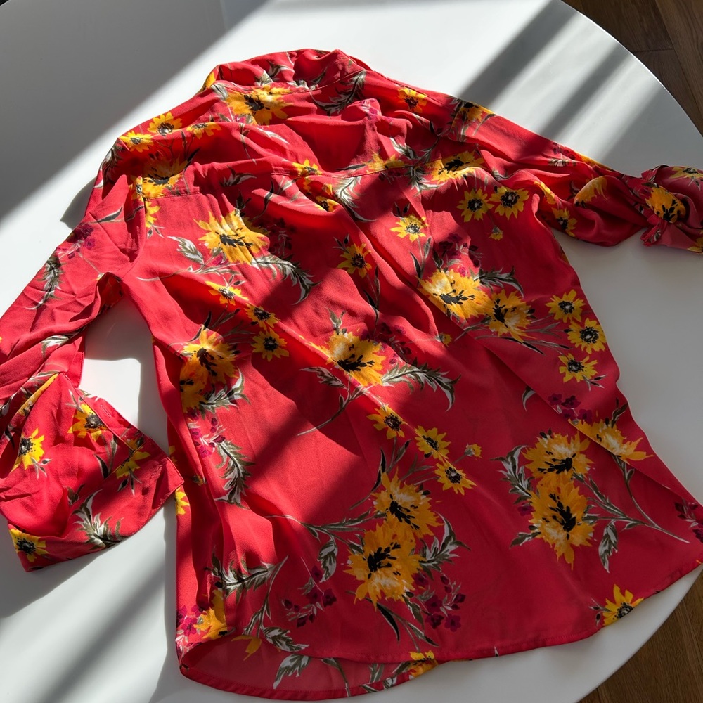 Floral Portofino Top